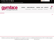 Tablet Screenshot of gym-face.com